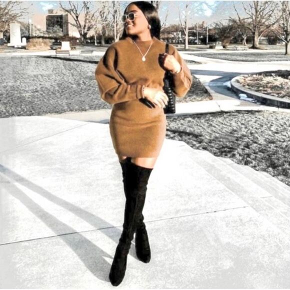 Zara 100% Wool Dress Premium Capsule Collection - Picture 4 of 9